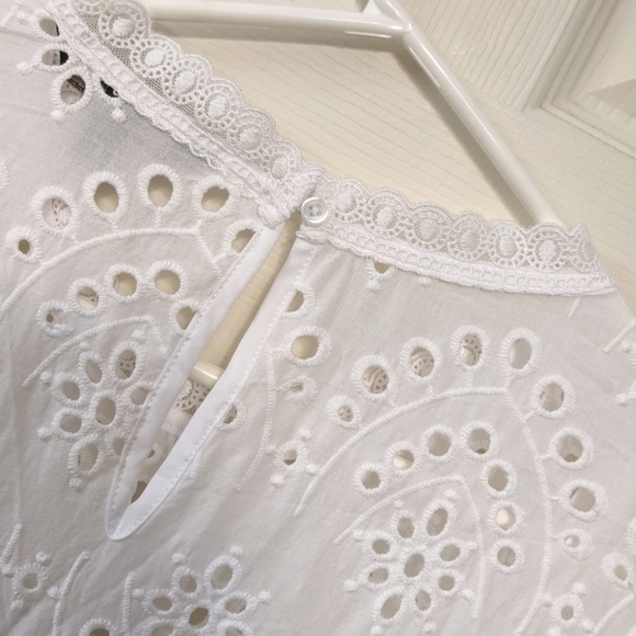 Banana Republic Eyelet Dress - Picture 5 of 7